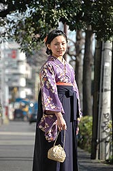 袴ご着用のお客様です