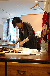 北島もお客様がいないときはこんな仕事をしています。