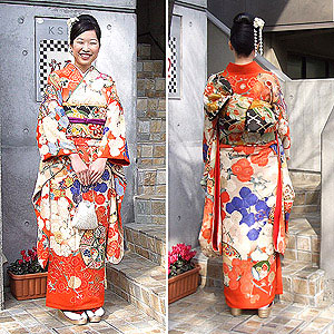 成人式後撮りのお客様