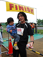 20km参加の菊池(暁)