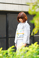 大人のためのシンプル着物