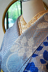 枝垂れ藤の図訪問着