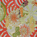 青海波に花丸文丸帯