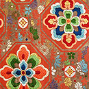 宝華文菊花散らし丸帯