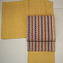 色無地と本綴袋帯