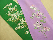 刺繍半衿