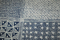 ナイジェリアアデュレ絞り名古屋帯