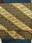 ソガ染め更紗名古屋帯