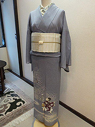 秋野に虫取りの図付下