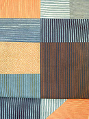 160亀甲綿薩摩単衣に唐䙁接ぎ名古屋帯