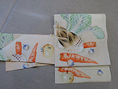 野菜の図名古屋帯