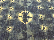 スラウェシ島絞り名古屋帯