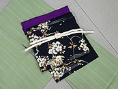 アドラス着物とアンティークスザニ名古屋帯