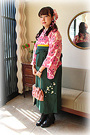 卒業式袴レンタルのお客様