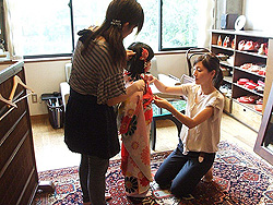 「sesami」9月号取材風景