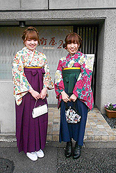 2012年袴レンタルのお客様