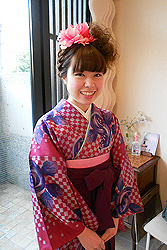 2012年袴レンタルのお客様