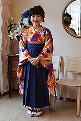 2012年袴レンタルのお客様