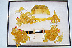 鼈甲のかんざし