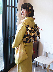 レトロ可愛いお着物姿