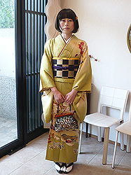 レトロ可愛いお着物姿