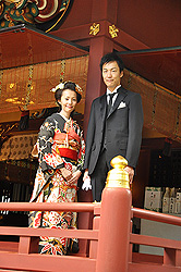 秋の日のご婚礼