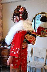 成人式、事前の前撮り人気です！