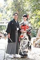 代々木八幡宮の素敵な花嫁さま