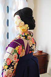 卒業式のお客様