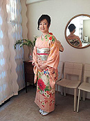 訪問着にも飾り結び♪