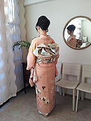 訪問着にも飾り結び♪