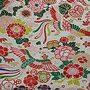 鳥文様の可愛いアンティーク丸帯