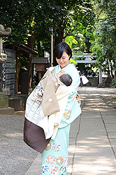 涼しくなったらお宮参り