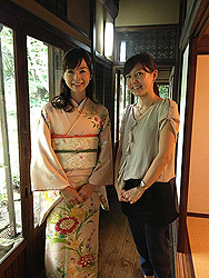 吉原由香里さんと