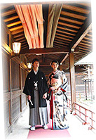 桜の季節の結婚式