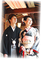 桜の季節の結婚式