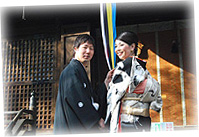 桜の季節の結婚式