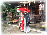 個性的でカッコイイ花嫁様