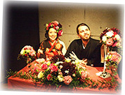 個性的でカッコイイ花嫁様