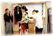 6月の結婚式。お支度編