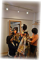 婚礼のお着付け