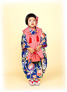 お嬢様の記念撮影