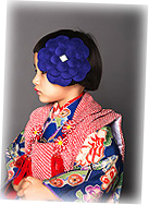 お嬢様の記念撮影