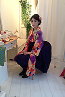 スタジオでの撮影