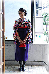 卒業式レンタル☆おもちゃ尽くしの着物