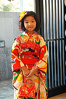 カラフルでレトロ可愛い七五三