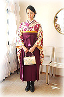 卒業式袴レンタルのお客様