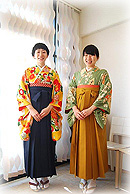 卒業式袴レンタルのお客様