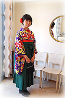 卒業式袴レンタルのお客様