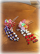 7歳女の子用の髪飾り